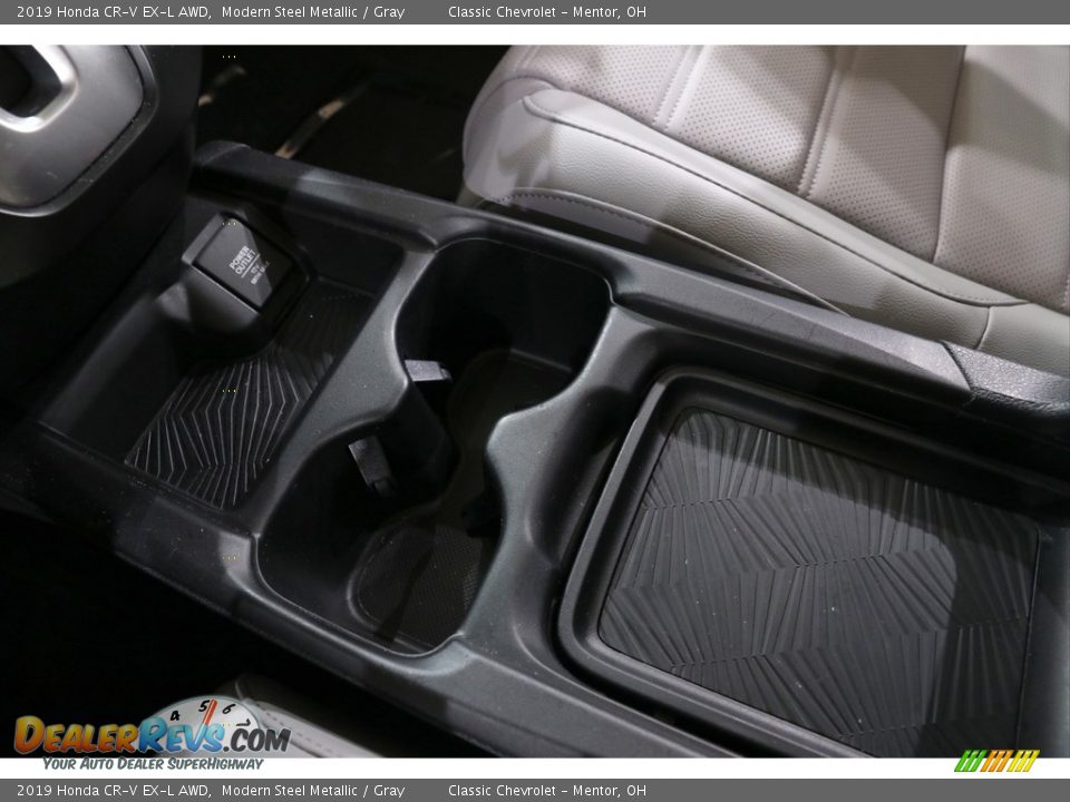 2019 Honda CR-V EX-L AWD Modern Steel Metallic / Gray Photo #22