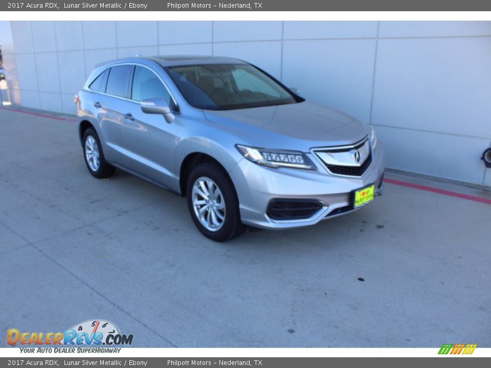 2017 Acura RDX Lunar Silver Metallic / Ebony Photo #2