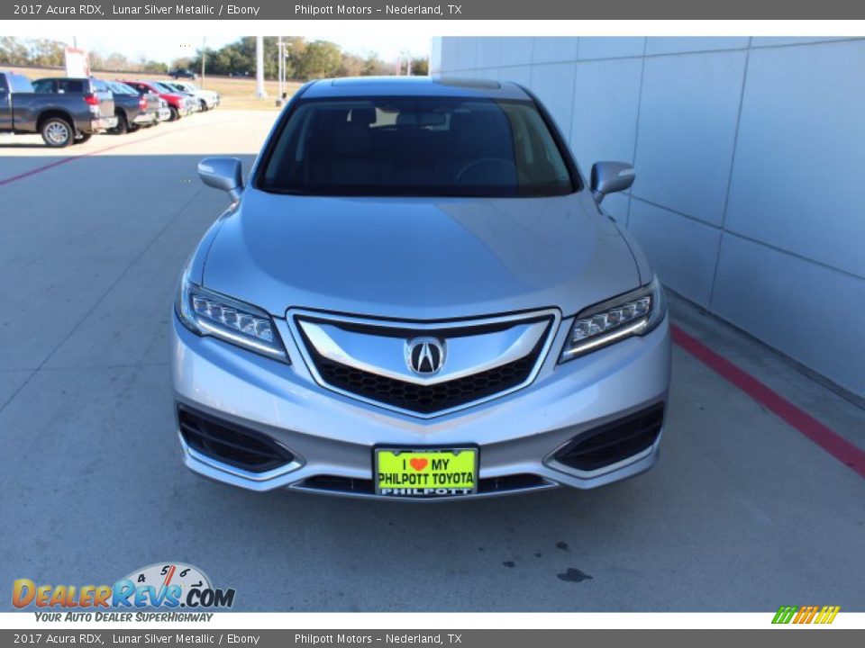 2017 Acura RDX Lunar Silver Metallic / Ebony Photo #3