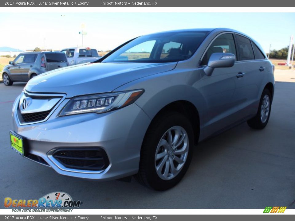 2017 Acura RDX Lunar Silver Metallic / Ebony Photo #4