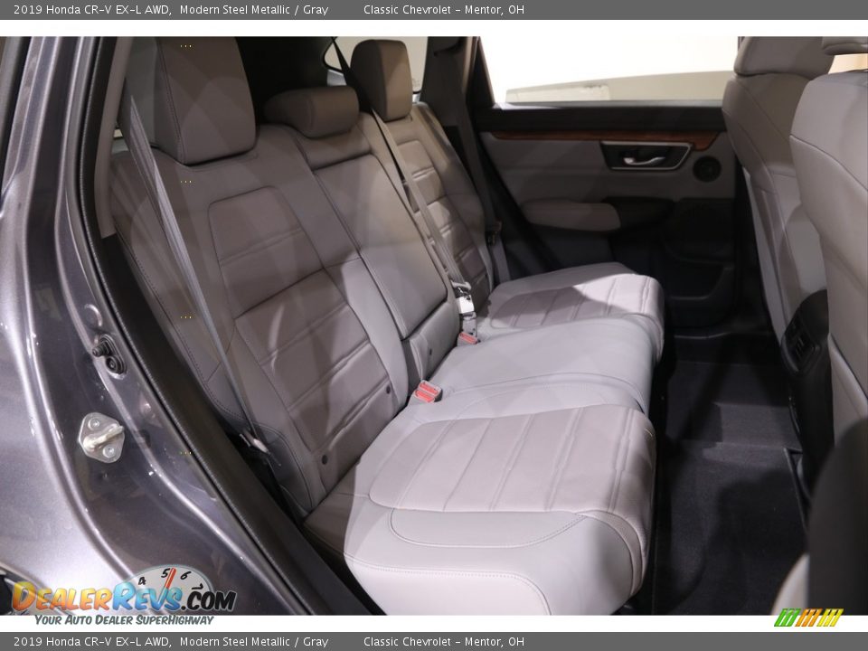 2019 Honda CR-V EX-L AWD Modern Steel Metallic / Gray Photo #26