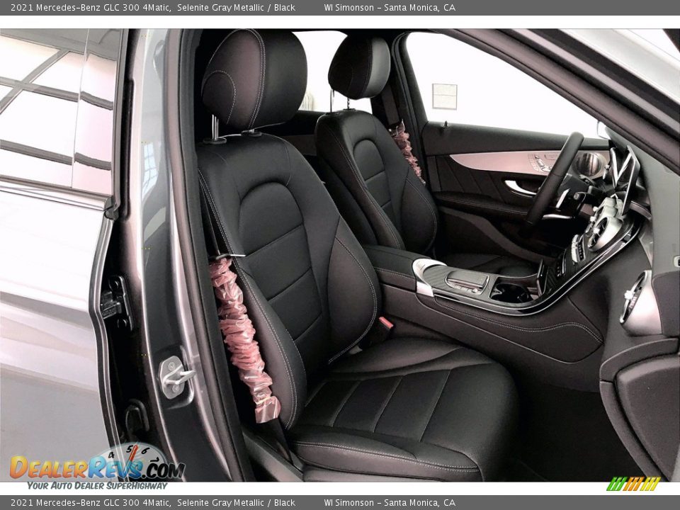 2021 Mercedes-Benz GLC 300 4Matic Selenite Gray Metallic / Black Photo #5