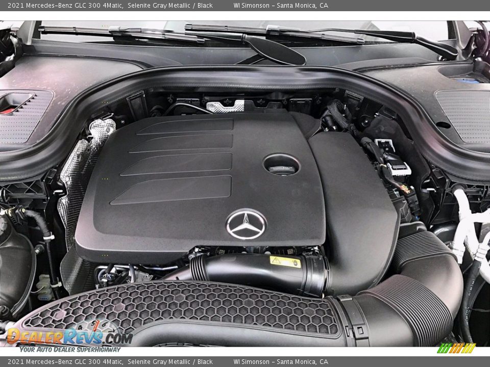 2021 Mercedes-Benz GLC 300 4Matic 2.0 Liter Turbocharged DOHC 16-Valve VVT Inline 4 Cylinder Engine Photo #8