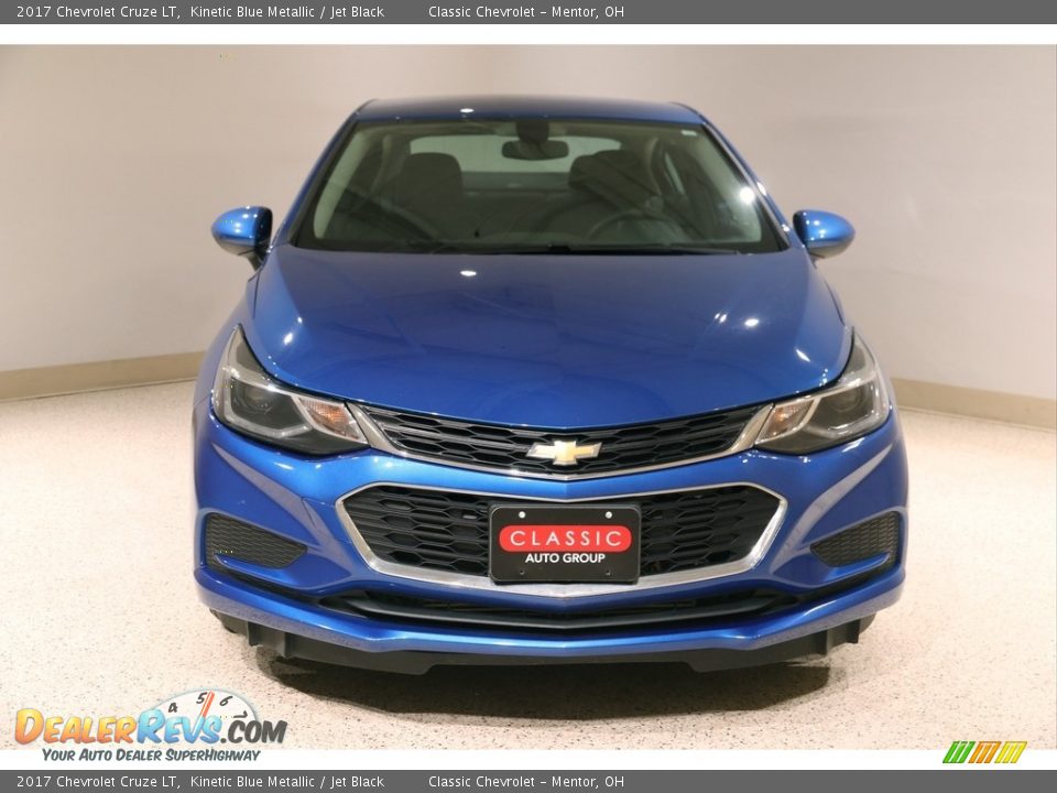 2017 Chevrolet Cruze LT Kinetic Blue Metallic / Jet Black Photo #2