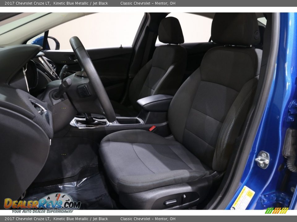 2017 Chevrolet Cruze LT Kinetic Blue Metallic / Jet Black Photo #5
