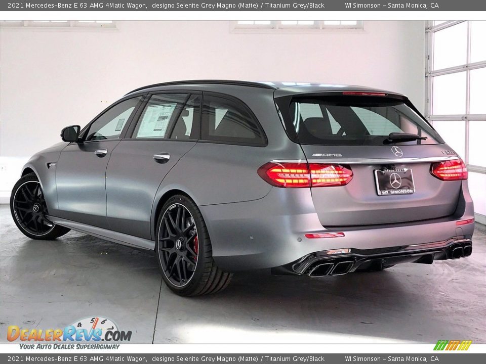 2021 Mercedes-Benz E 63 AMG 4Matic Wagon designo Selenite Grey Magno (Matte) / Titanium Grey/Black Photo #2