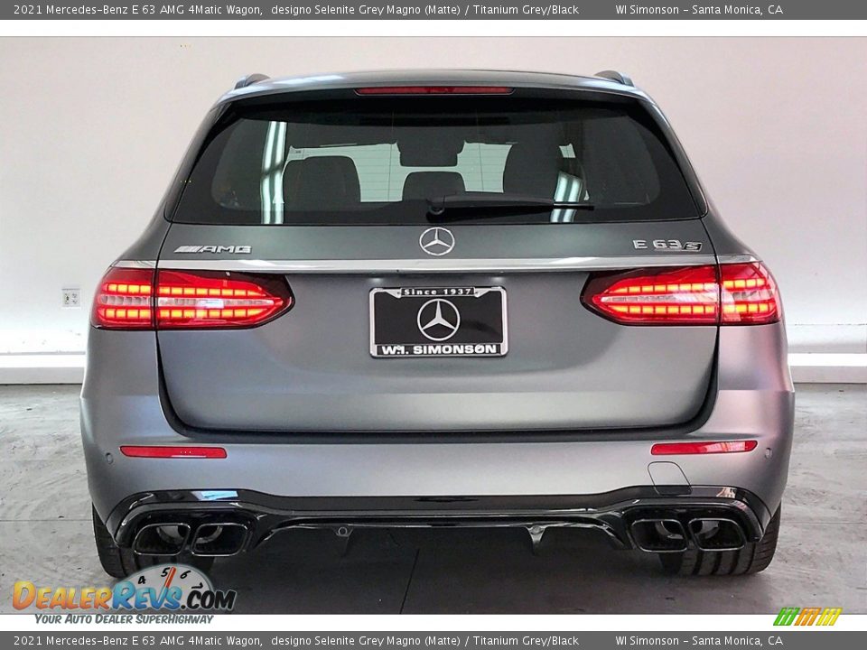 2021 Mercedes-Benz E 63 AMG 4Matic Wagon designo Selenite Grey Magno (Matte) / Titanium Grey/Black Photo #3