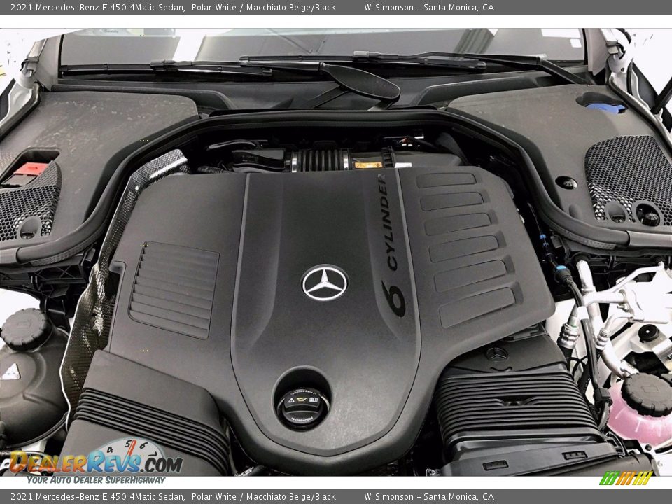2021 Mercedes-Benz E 450 4Matic Sedan 3.0 Liter Turbocharged DOHC 24-Valve VVT Inline 6 Cylinder w/EQ Boost Engine Photo #8