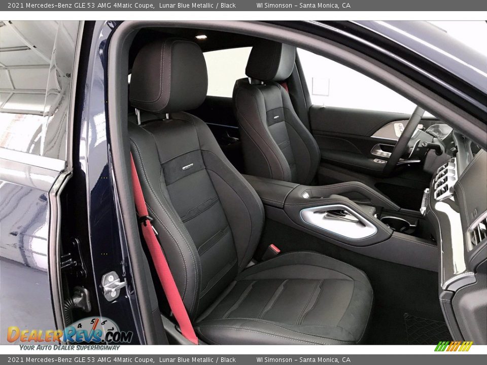 Black Interior - 2021 Mercedes-Benz GLE 53 AMG 4Matic Coupe Photo #5