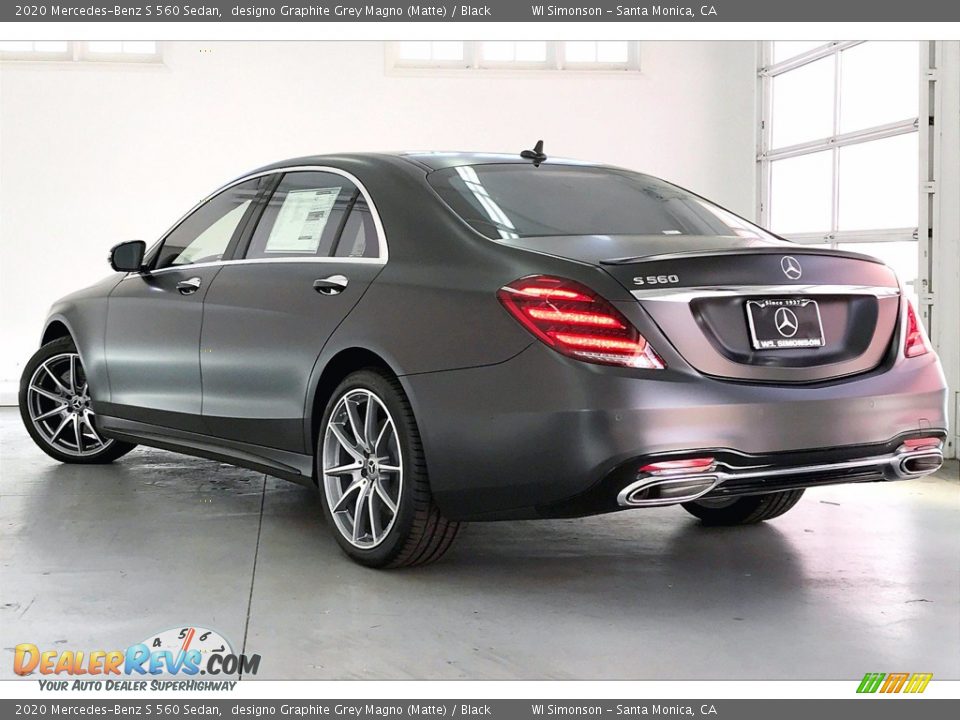 2020 Mercedes-Benz S 560 Sedan designo Graphite Grey Magno (Matte) / Black Photo #2