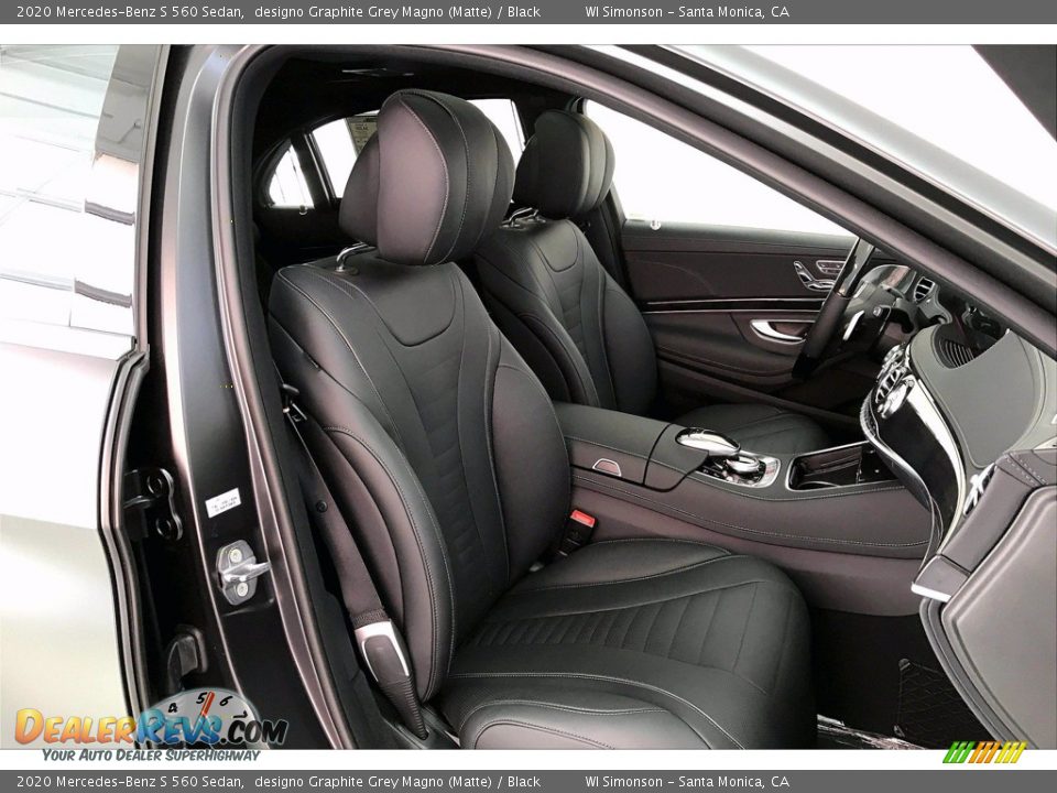 Front Seat of 2020 Mercedes-Benz S 560 Sedan Photo #5