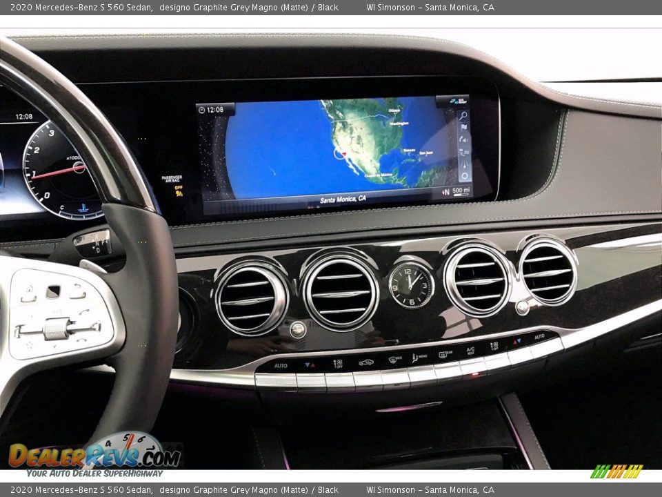 Controls of 2020 Mercedes-Benz S 560 Sedan Photo #6