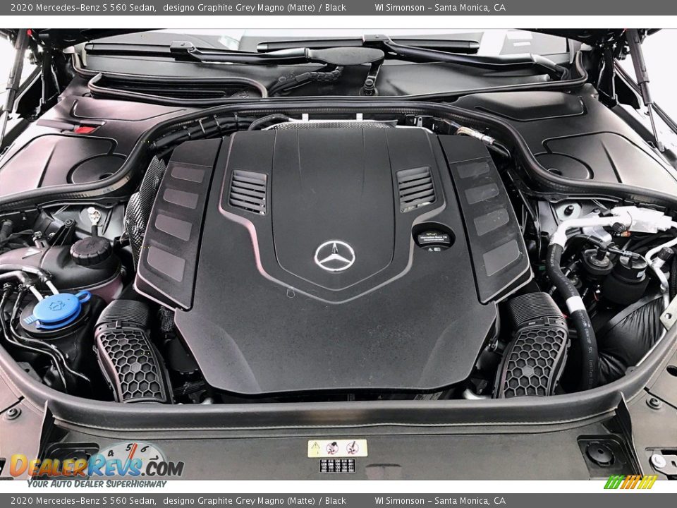 2020 Mercedes-Benz S 560 Sedan 4.0 Liter DI biturbo DOHC 32-Valve VVT V8 Engine Photo #8