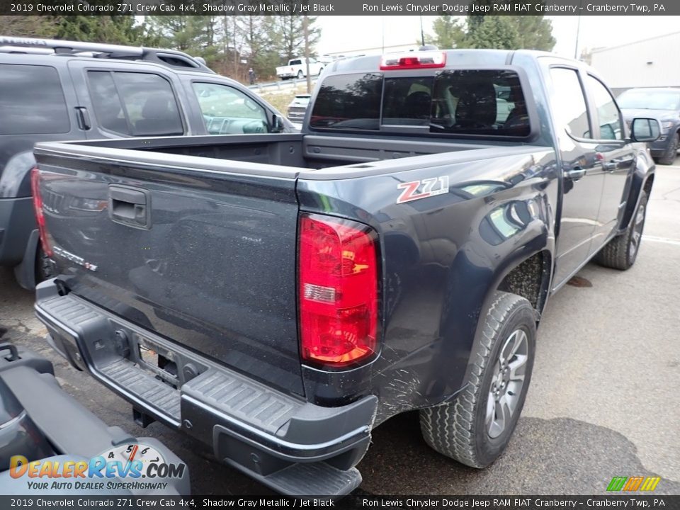 2019 Chevrolet Colorado Z71 Crew Cab 4x4 Shadow Gray Metallic / Jet Black Photo #3