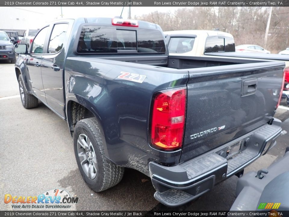 2019 Chevrolet Colorado Z71 Crew Cab 4x4 Shadow Gray Metallic / Jet Black Photo #4