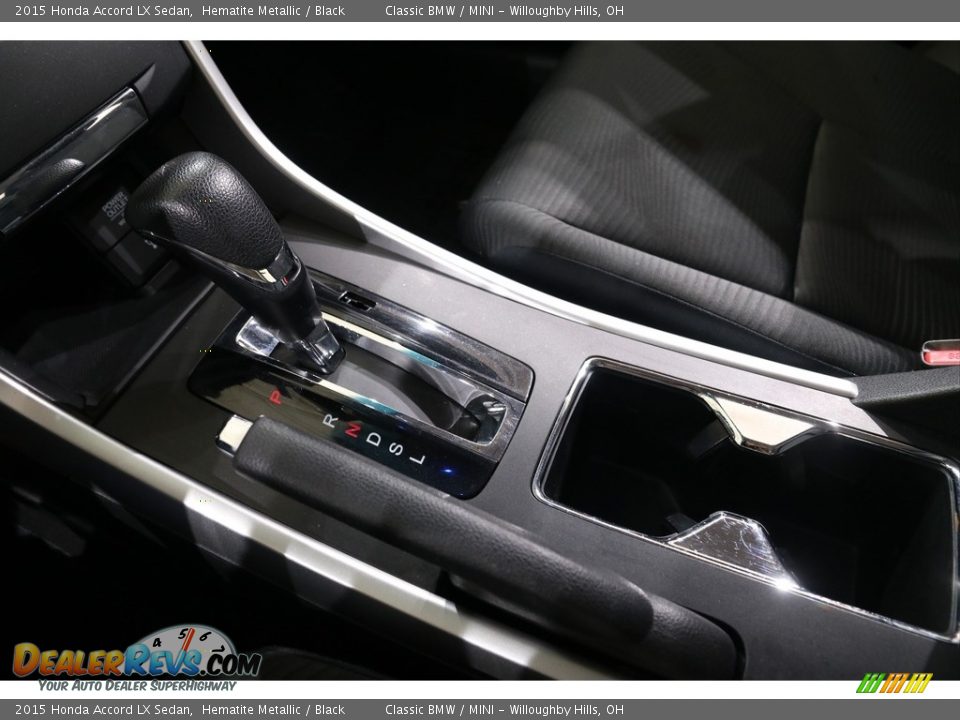 2015 Honda Accord LX Sedan Hematite Metallic / Black Photo #17