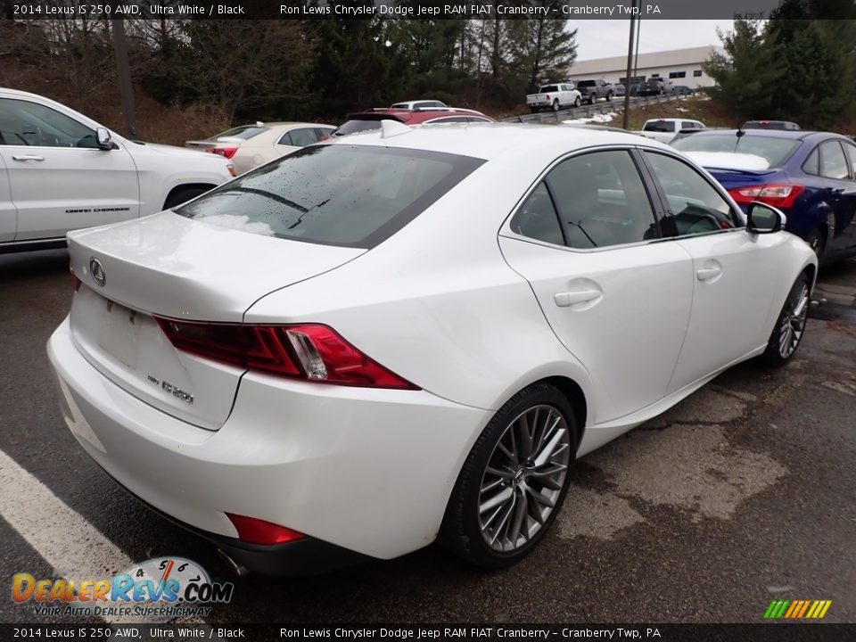 2014 Lexus IS 250 AWD Ultra White / Black Photo #3