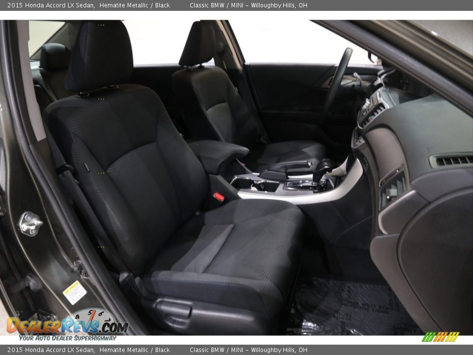 2015 Honda Accord LX Sedan Hematite Metallic / Black Photo #18