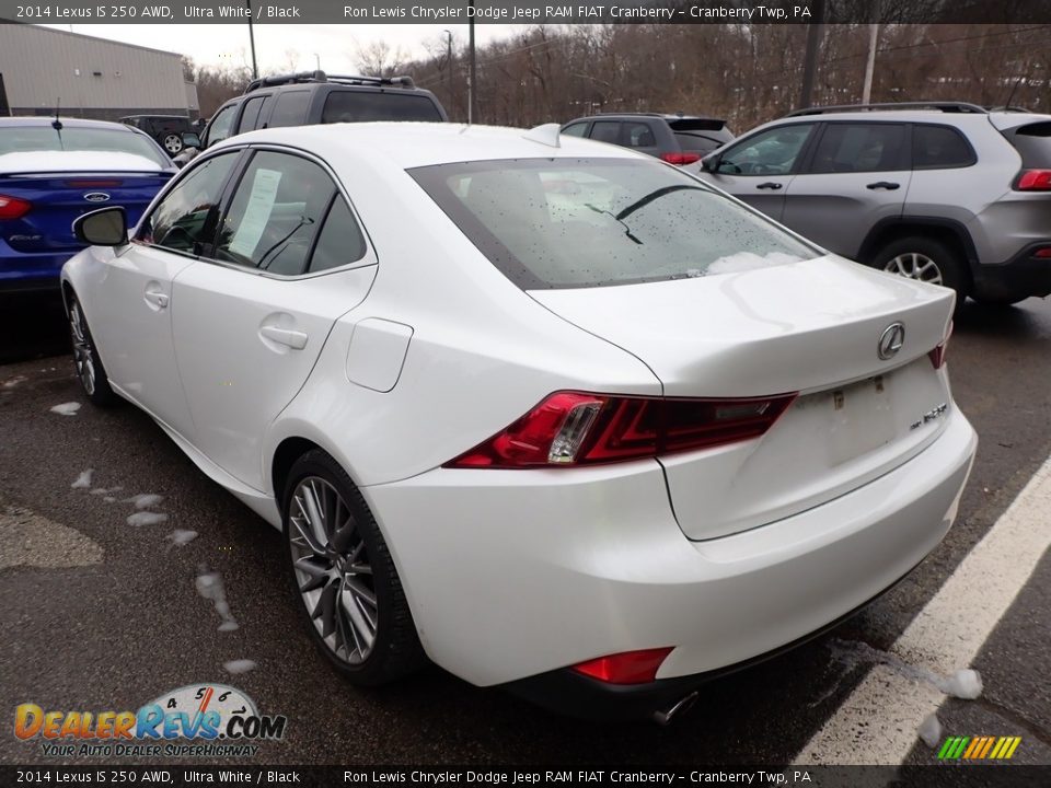 2014 Lexus IS 250 AWD Ultra White / Black Photo #4