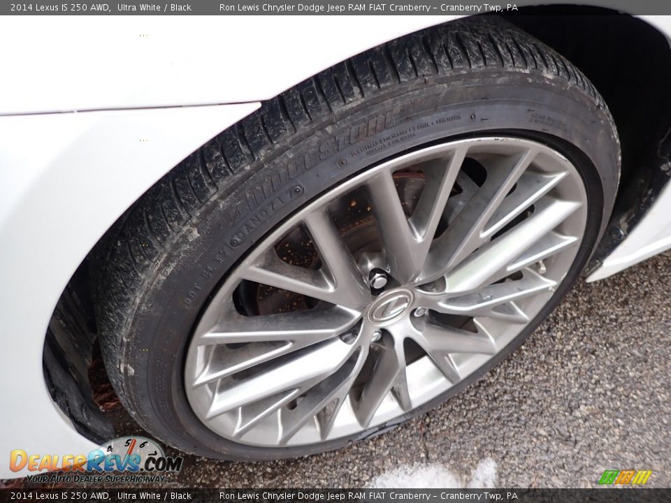 2014 Lexus IS 250 AWD Ultra White / Black Photo #5