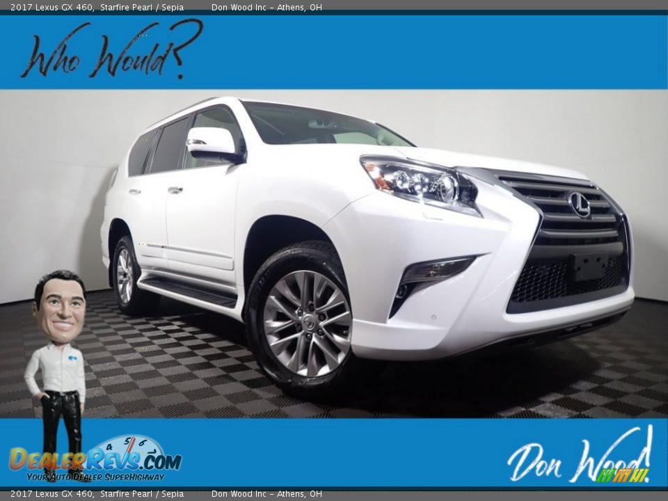 2017 Lexus GX 460 Starfire Pearl / Sepia Photo #1