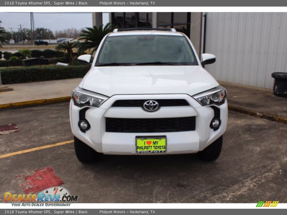 2018 Toyota 4Runner SR5 Super White / Black Photo #3