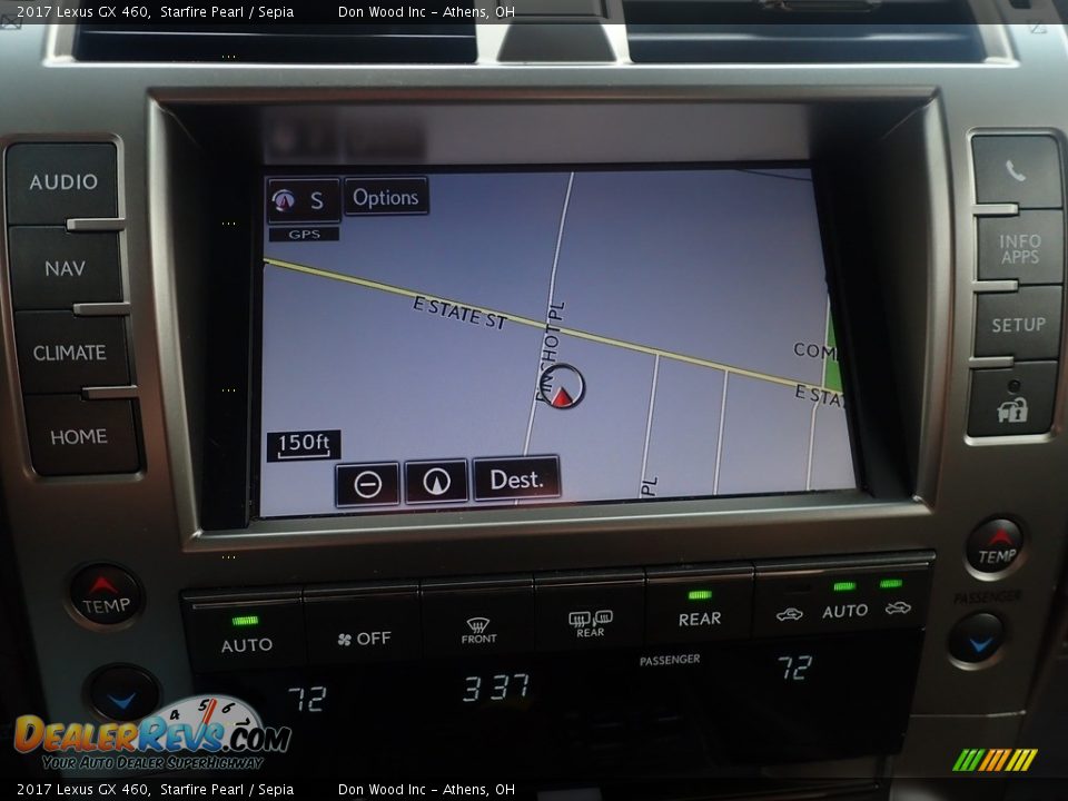 2017 Lexus GX 460 Starfire Pearl / Sepia Photo #4