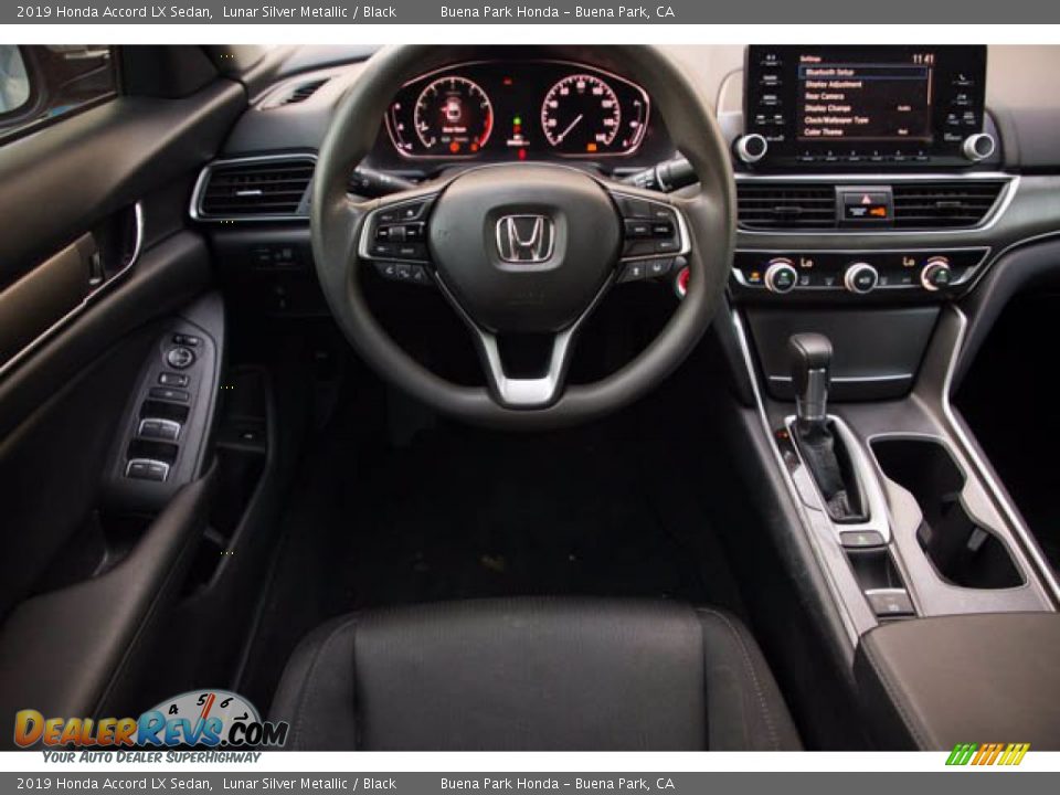 2019 Honda Accord LX Sedan Lunar Silver Metallic / Black Photo #5