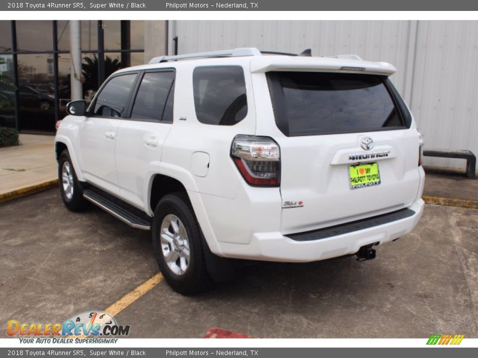 2018 Toyota 4Runner SR5 Super White / Black Photo #6