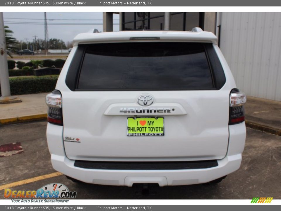 2018 Toyota 4Runner SR5 Super White / Black Photo #7