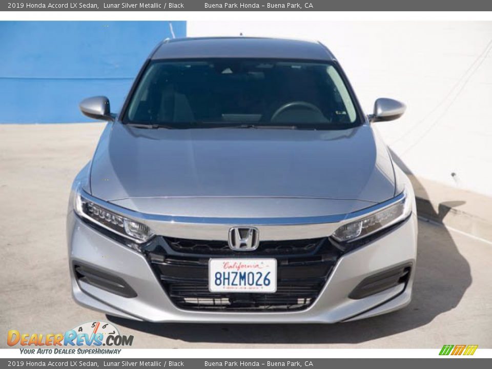 2019 Honda Accord LX Sedan Lunar Silver Metallic / Black Photo #7