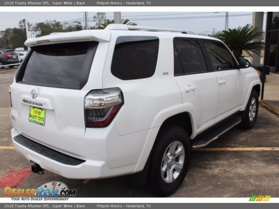 2018 Toyota 4Runner SR5 Super White / Black Photo #8