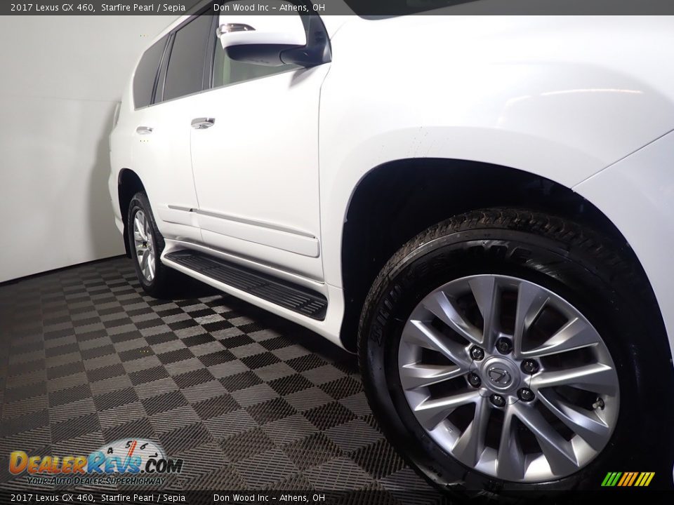 2017 Lexus GX 460 Starfire Pearl / Sepia Photo #7