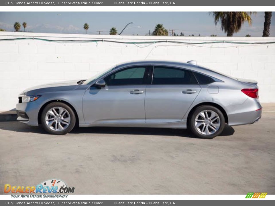 2019 Honda Accord LX Sedan Lunar Silver Metallic / Black Photo #10