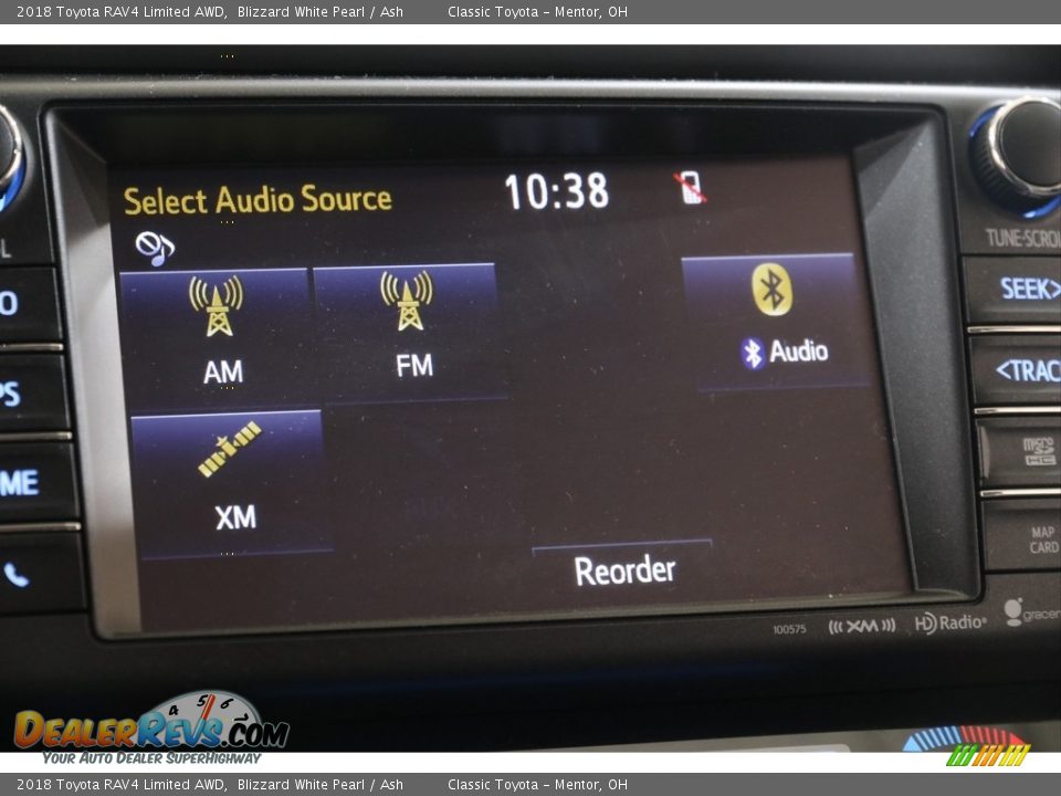 2018 Toyota RAV4 Limited AWD Blizzard White Pearl / Ash Photo #10