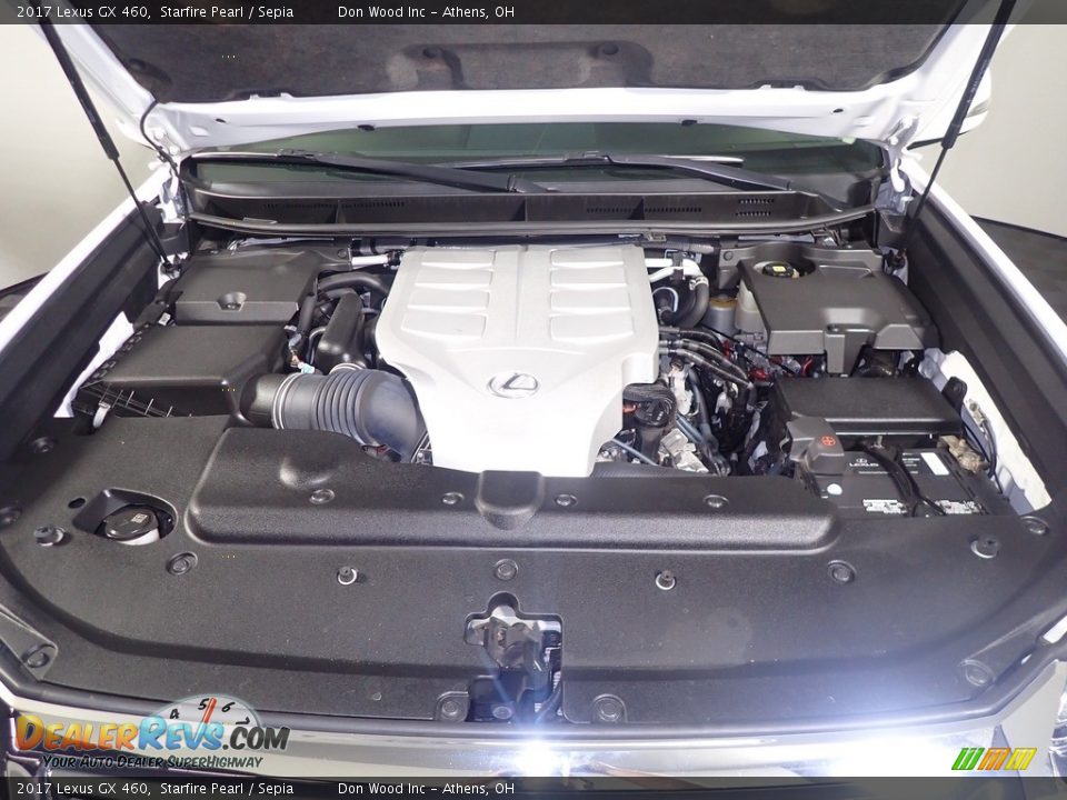 2017 Lexus GX 460 Starfire Pearl / Sepia Photo #10