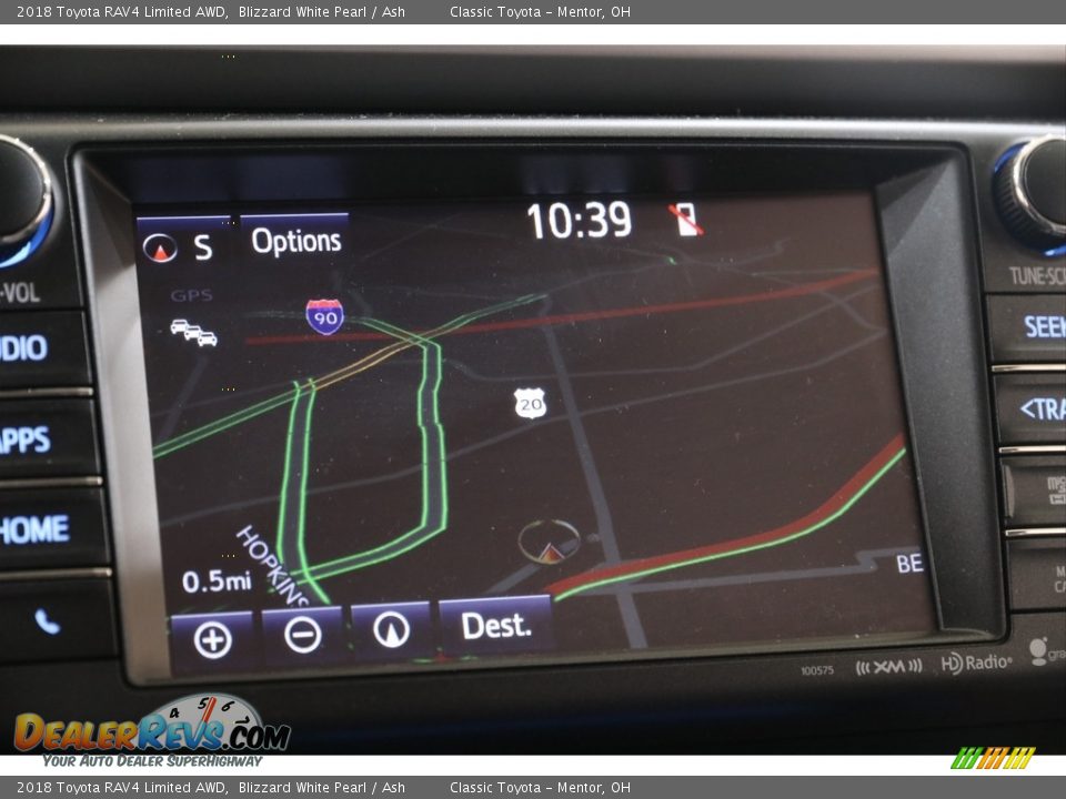 2018 Toyota RAV4 Limited AWD Blizzard White Pearl / Ash Photo #12