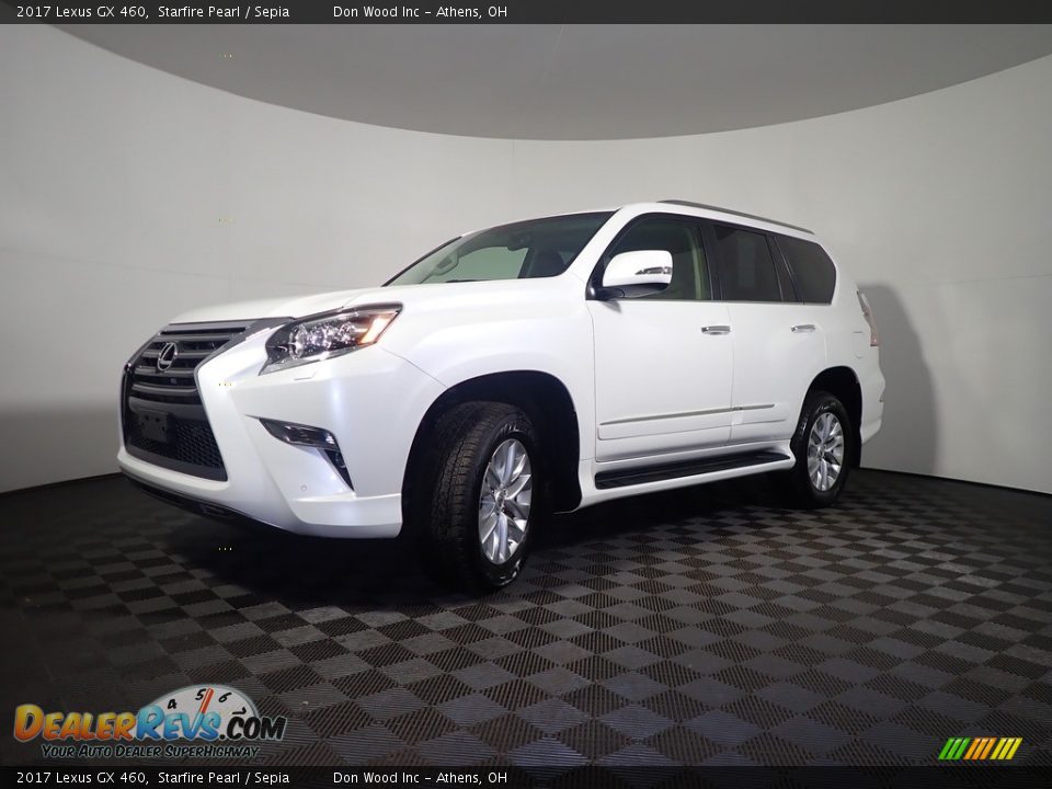2017 Lexus GX 460 Starfire Pearl / Sepia Photo #11