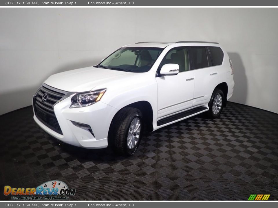 2017 Lexus GX 460 Starfire Pearl / Sepia Photo #12