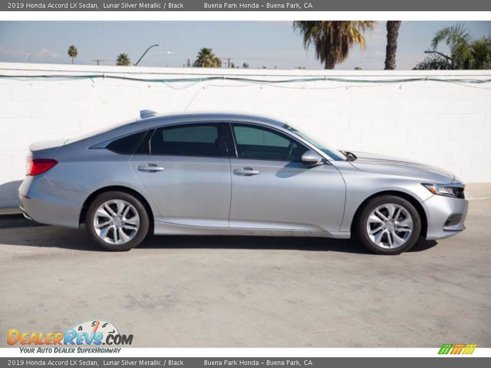 2019 Honda Accord LX Sedan Lunar Silver Metallic / Black Photo #14