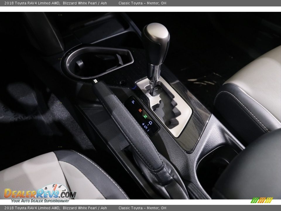 2018 Toyota RAV4 Limited AWD Blizzard White Pearl / Ash Photo #14