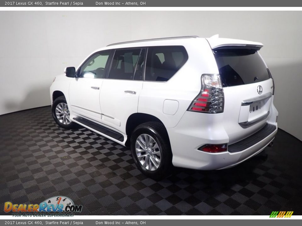 2017 Lexus GX 460 Starfire Pearl / Sepia Photo #15