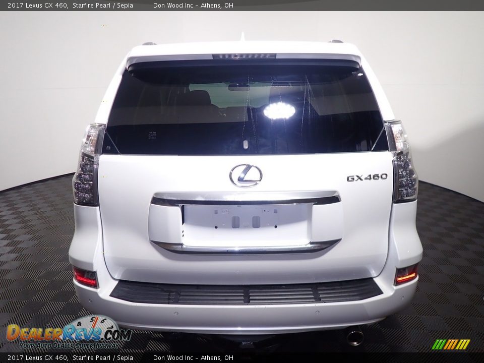 2017 Lexus GX 460 Starfire Pearl / Sepia Photo #16