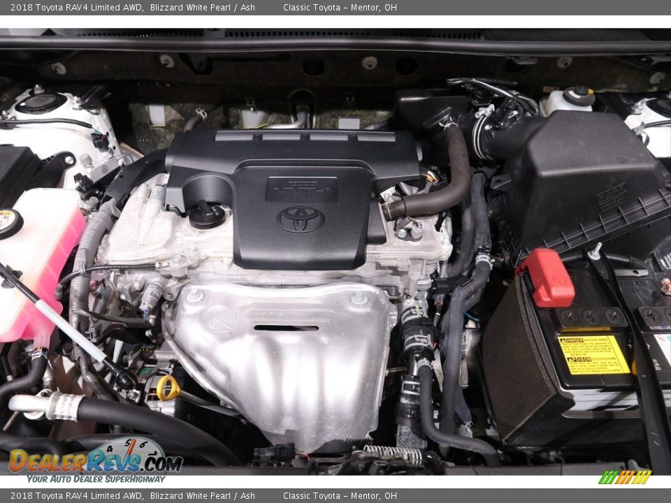 2018 Toyota RAV4 Limited AWD Blizzard White Pearl / Ash Photo #19