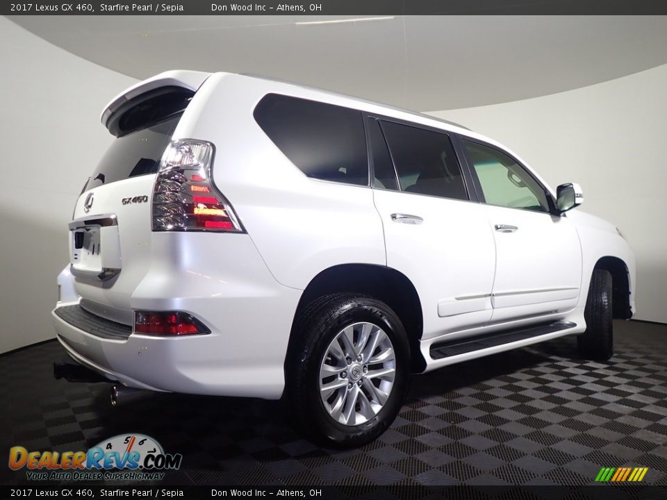 2017 Lexus GX 460 Starfire Pearl / Sepia Photo #19