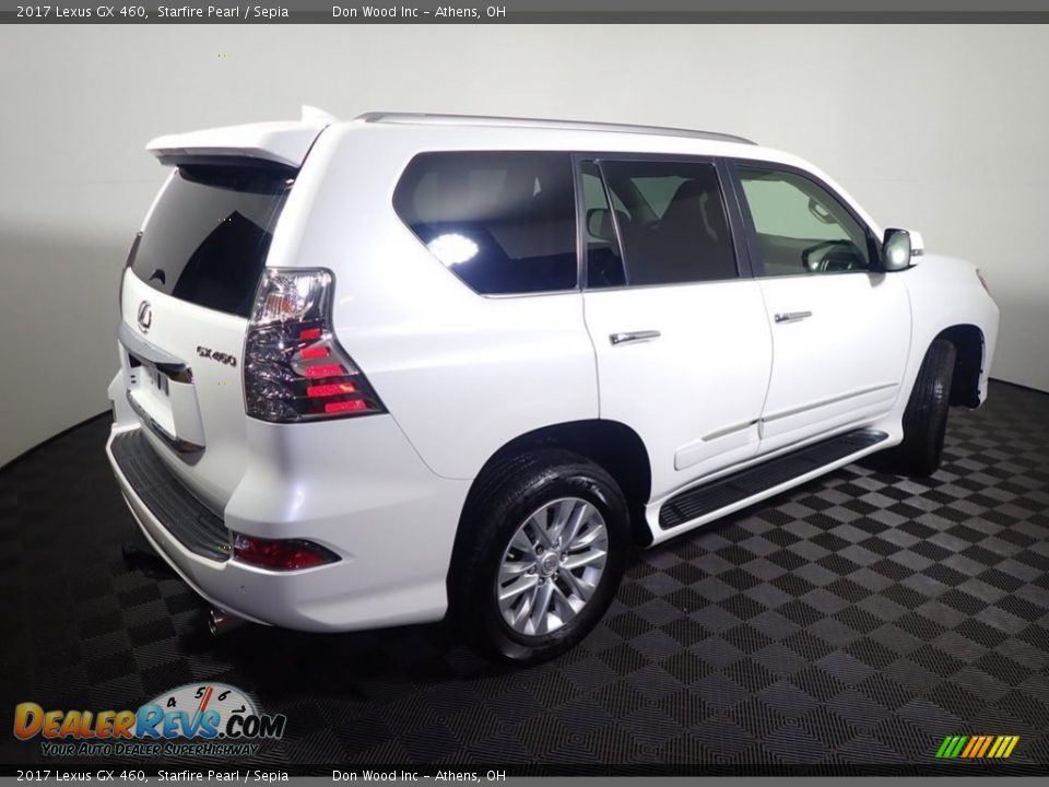 2017 Lexus GX 460 Starfire Pearl / Sepia Photo #20