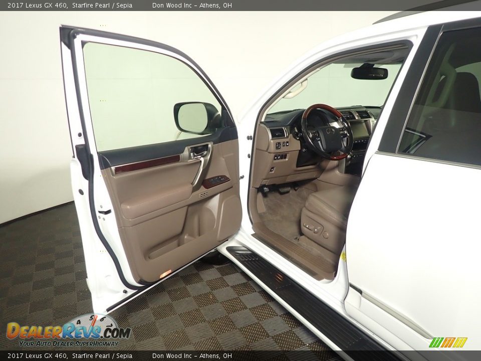 2017 Lexus GX 460 Starfire Pearl / Sepia Photo #23