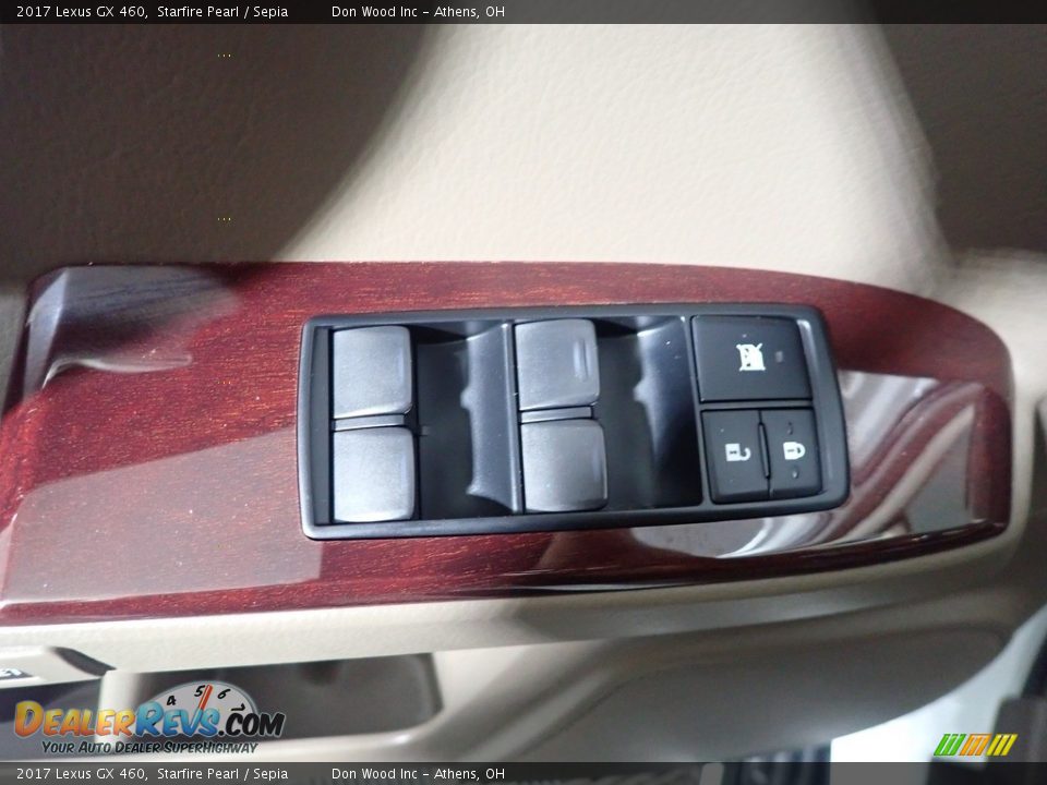 2017 Lexus GX 460 Starfire Pearl / Sepia Photo #24