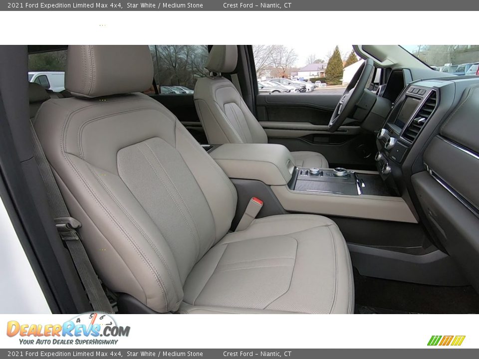 Front Seat of 2021 Ford Expedition Limited Max 4x4 Photo #25