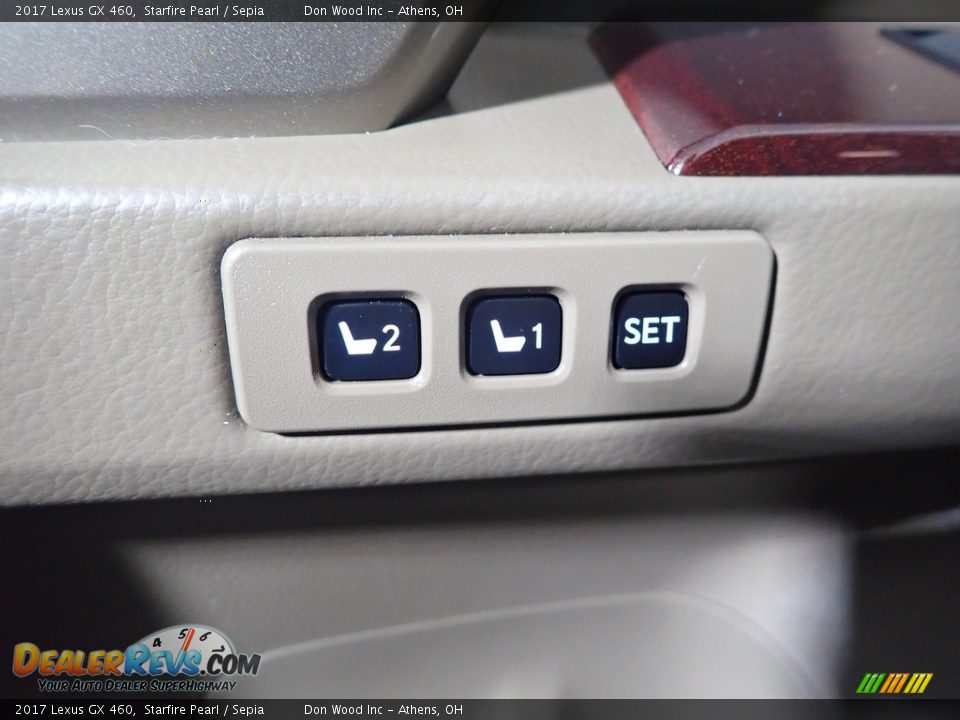 2017 Lexus GX 460 Starfire Pearl / Sepia Photo #25